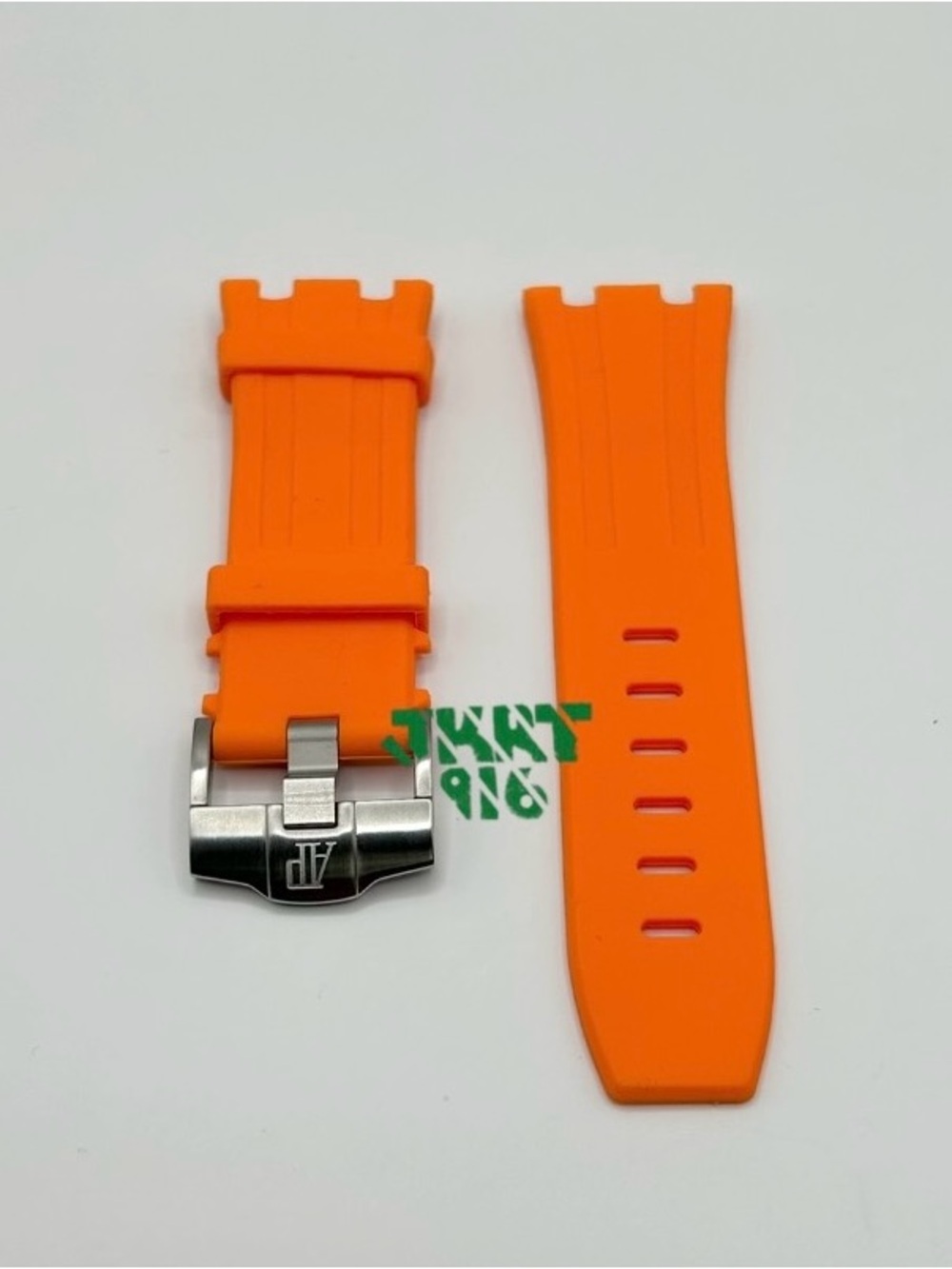 Audemars Piguet Rubber Strap 28mm With Buckle in ORANGE